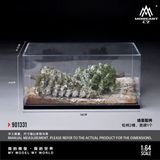  Hộp trưng bày mô phỏng diorama đồi thông tuyết kích thước 18cm x 8.5cm x 8.6cm tỉ lệ 1:64 MoireMO901331 