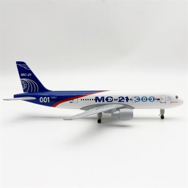  Mô hình máy bay Russia Irkut MC-21 20cm có bánh xe MB20147 