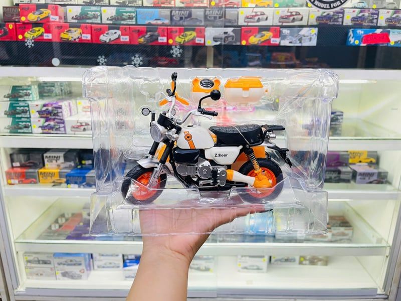  Mô Tô Ba Bánh có thùng (sidecar) Tỉ Lệ 1:12 Cailixin Model CLX57223 