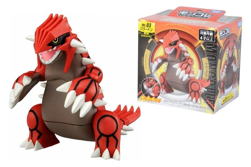  Mô hình nhân vật Pokemon ML-03 Groudon Takara Tomy 911999 