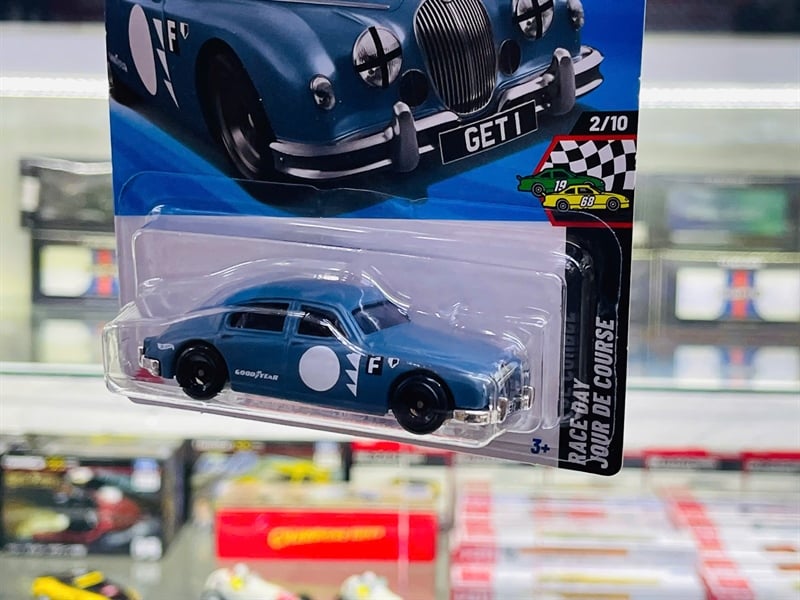  Mô hình xe Jaguar MK1 Hotwheels kim loại có bản quyền chính hãng tỉ lệ 1:64 C4982-JA 