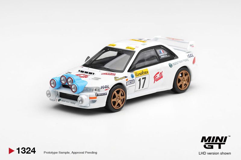  Mô hình xe Subaru Impreza WRC98 #17 1999 Rally Monte-Carlo MGT01324 