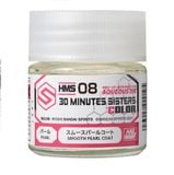  Aqueous HMS08 sơn mô hình phủ màu ngọc trai Smooth Pearl coat dòng 30 Minutes Sisters 10ml Mr.Hobby HMS08 