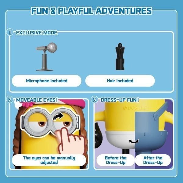  Mô hình lắp ráp Blokees Model Kits-preCOOL-Minions-07 Kevin singer 74853 