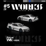  Mô hình xe Nissan GTR R33 LM tỉ lệ 1:64 Works model W640005 