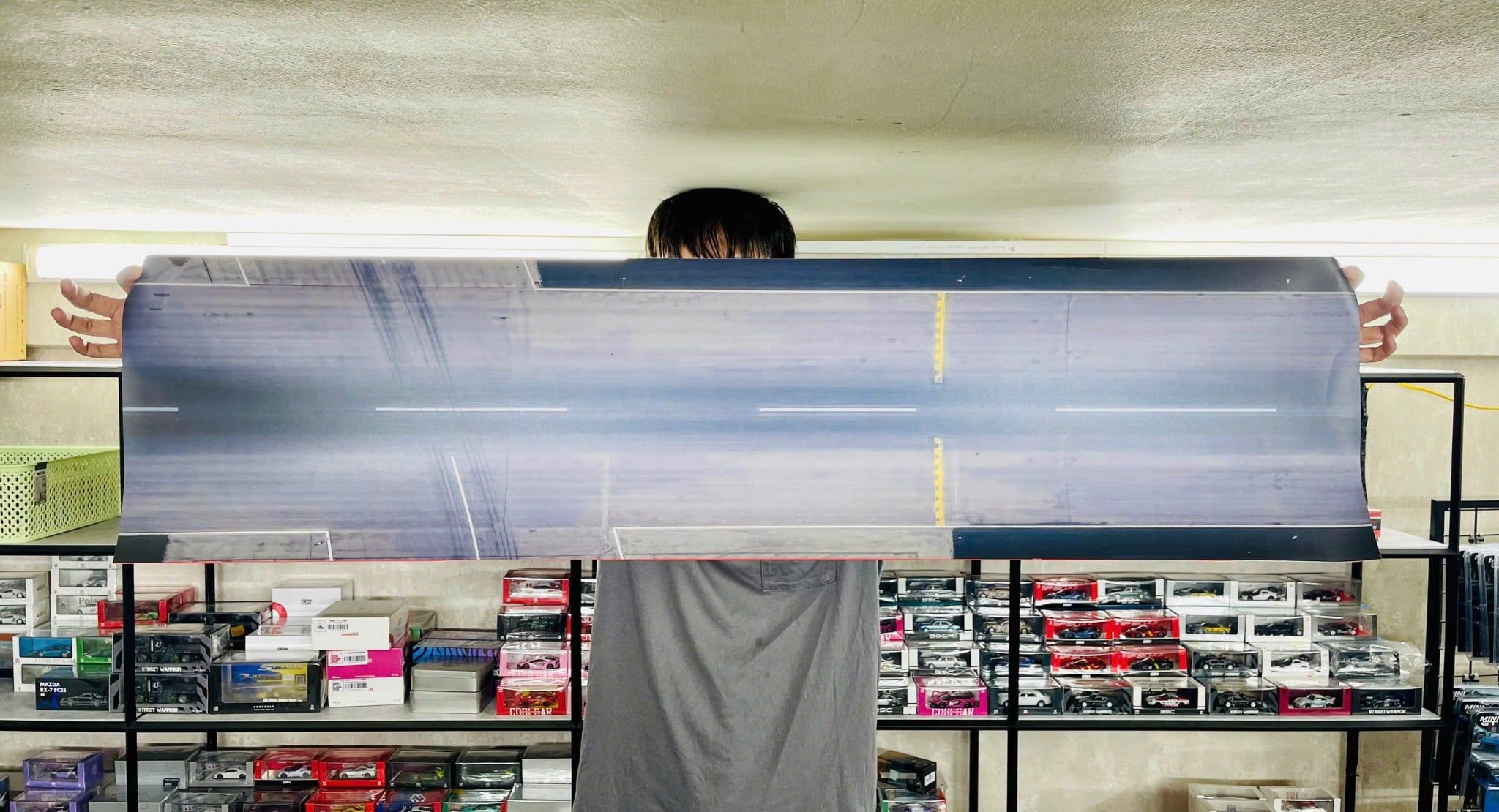  Phụ kiện trưng bày đường băng chất liệu in pp 30x120cm cán mờ chống nước bụi bẩn dành cho máy bay mô hình nhiều tỉ lệ DR051 