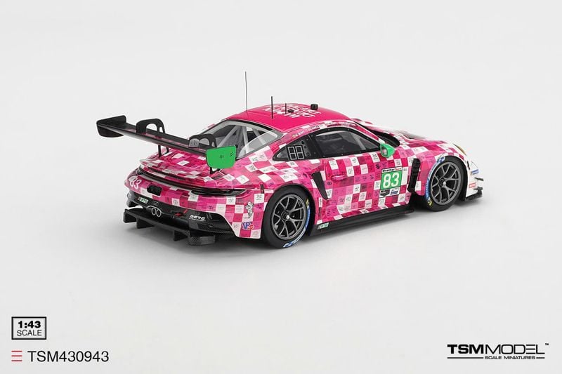  Mô hình xe Porsche 911 GT3 R (992) #83 Iron Dames 2025 IMSA Daytona 24 Hrs tỉ lệ 1:43 TSM MODEL TSM430943 