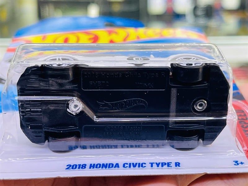  Mô hình xe Honda Civic Type R 2018 white Hotwheels kim loại có bản quyền chính hãng tỉ lệ 1:64 C4982-HD 