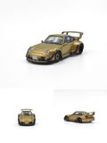  Mô hình xe Porsche RWB 993 Gold (Yoshiwara) tỉ lệ 1:64 ModelModel MM64-RWB993-006 