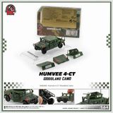  Mô hình xe Humvee 4-CT -Woodland Camo tỉ lệ 1:64 BMC 64B0460 