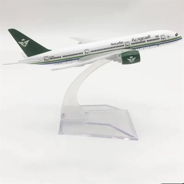  Mô hình máy bay Saudi Arabia Dreamliner Boeing B787 kích thước 16cm MB16224 