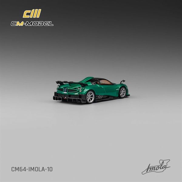  Mô hình xe Pagani Imola Metallic Emerald Green tỉ lệ 1:64 CM model CM64-IMOLA-10 