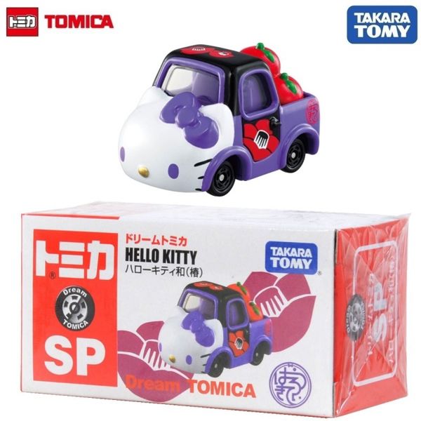  Mô hình xe Dream Tomica SP Hello Kitty Nagomi Camellia Apple (Purple) Tomica 166849 