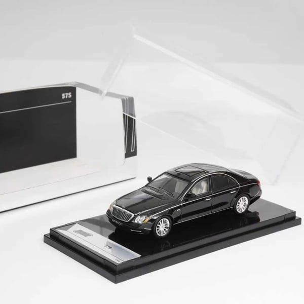  Mô hình xe Mercedes Benz Maybach 57S black tỉ lệ 1:64 Shadow model LL-023-92 