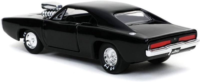  Mô hình xe Dom's 1970 Dodge Charger, Black Fast & Furious tỉ lệ 1:32 Jada 24075-34 