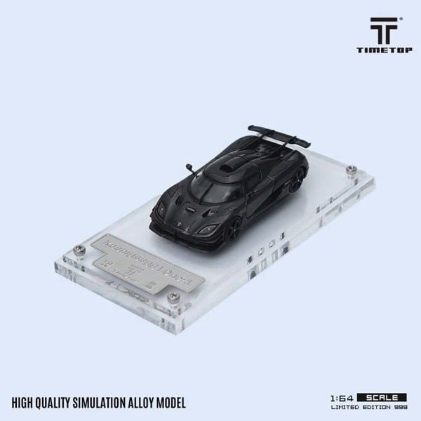  Mô hình xe ô tô Koenigsegg One:1 mở được nắp máy tỉ lệ 1:64 Timetop TT644814 