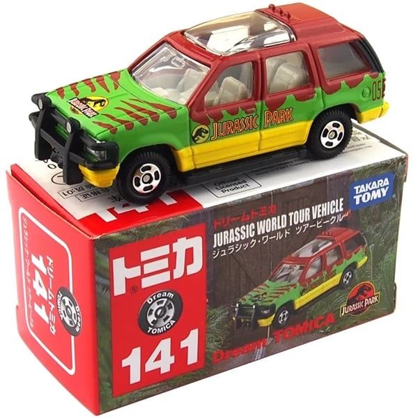  Mô hình xe ô tô SP Jurassic World Tour Vehicle tỉ lệ 1:64 Tomica Dream 997375 