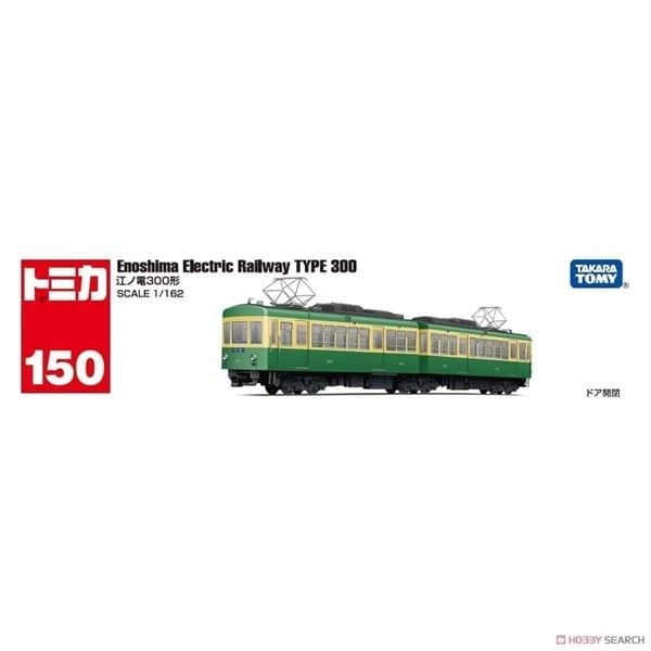  Mô hình xe Enoshima Electric Railway Type 300 No.150 tỉ lệ 1:64 Tomica 917663 