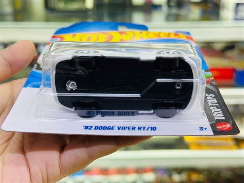  Mô hình xe Dodge Viper RT/10 Treasure Hunt Hotwheels kim loại có bản quyền chính hãng tỉ lệ 1:64 C4982-TH 