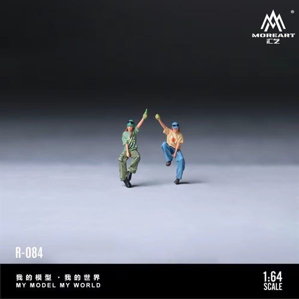  Mô hình nhân vật set girl best friend Poetry and Distant Lands resin tỉ lệ 1:64 MoreArt MO223078 