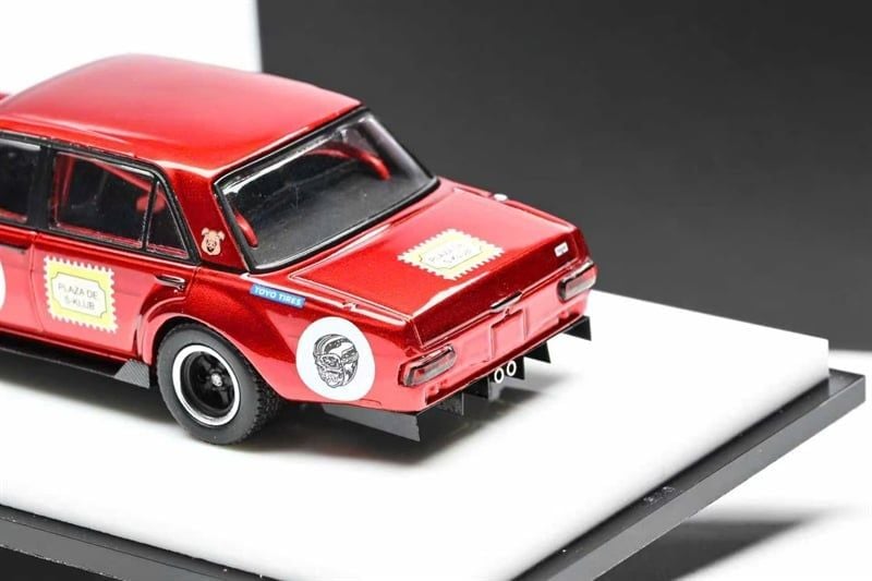 Mô hình xe Mercedes-Benz 300 SEL 6.8 AMG Red Pig #77 tỉ lệ 1:64 Glory Model OT647022 