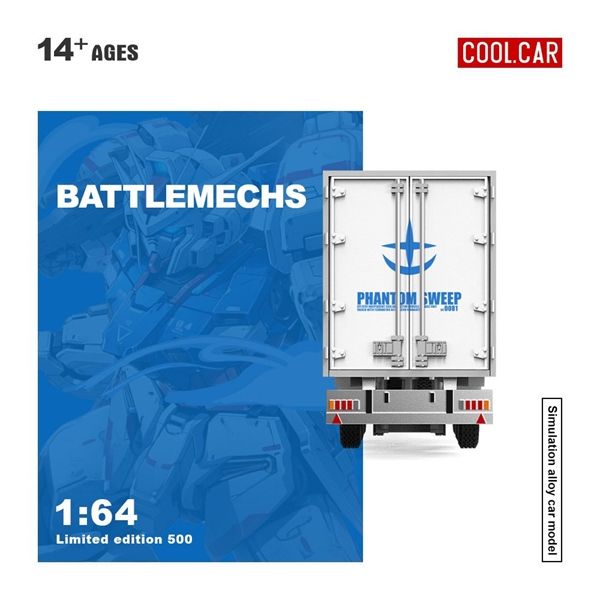  Mô hình xe Scania Container Truck RX-78 Mech Coating tỉ lệ 1:64 Coolcar CC644021 