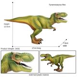  Mô hình khủng long T-Rex Tyrannosaurus Rex kartun green kích thước 27cm JZD004 