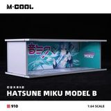  Hộp trưng bày mô phỏng garage/showrrom Hatsune Miku B có đèn led tỉ lệ 1:64 M · COOL MC914910 