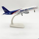  Mô hình máy bay Russia Irkut MC-21 20cm có bánh xe MB20147 