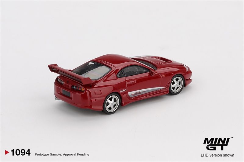  Mô hình xe Toyota Supra VeilSide Combat V-I Red tỉ lệ 1:64 MiniGT MGT01094 