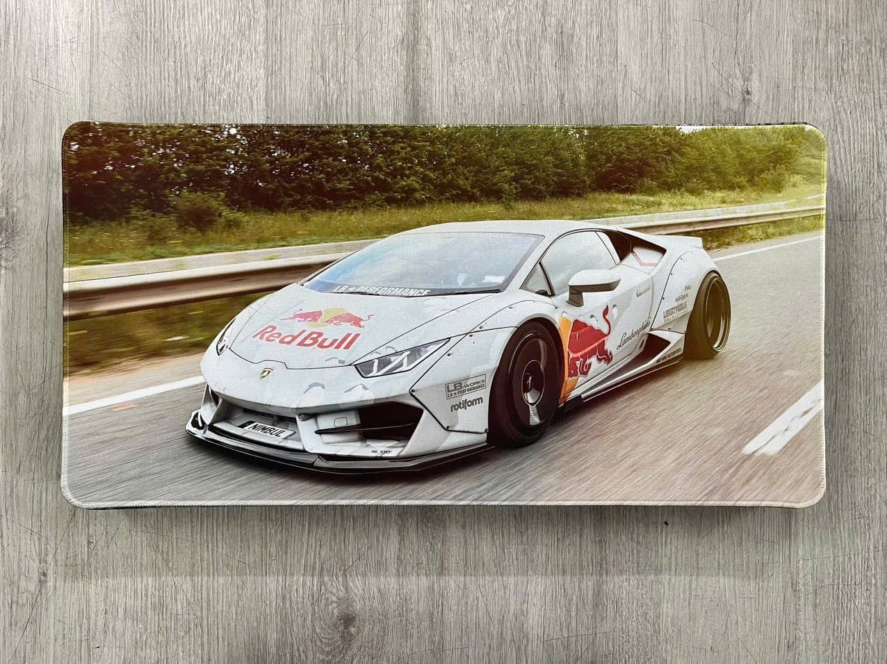  Phụ kiện Thảm lót chống trượt chủ đề siêu xe Lamborghini kích thước 30x60cm Autono1 PT115A 