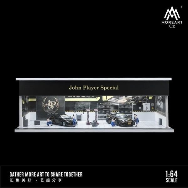  Hộp trưng bày mô phỏng diroram JPS maintenance workshop Lighting Assembly Scene tỉ lệ 1:64 M-cool MoreArt MO914109 
