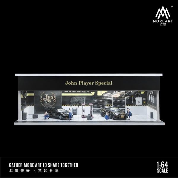  Hộp trưng bày mô phỏng diroram JPS maintenance workshop Lighting Assembly Scene tỉ lệ 1:64 M-Cool MO914109 