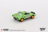  [Hàng Loose] Mô hình xe Lancia Stratos HF #4 1979 Spanish Rally Champion tỉ lệ 1:64 MiniGT MGT01050-CH 