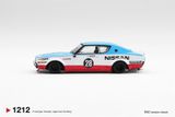  Mô hình xe Nissan Skyline Kenmeri Liberty Walk Nissan Racing '75 concept tỉ lệ 1:64 MiniGT 