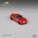  Mô hình xe Toyota GR Supra Renaissance Red 2.0 tỉ lệ 1:64 CM model CM64-Supra-02 
