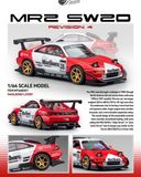  Mô hình xe Toyota MR2 Revision 4 Ver.2 Modified Retractable-Headlights tỉ lệ 1:64 Micro Turbo MT6402D1 