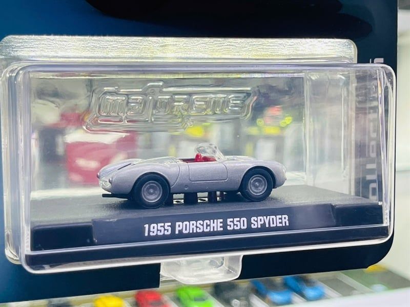  Mô hình xe Porsche 550 Spyder Sliver premium tỉ lệ 1:64 Majorette 8505001007 