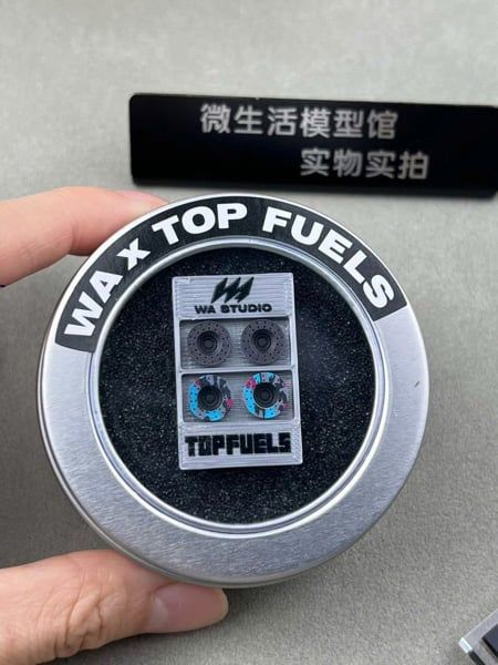  Phụ kiện ốp mâm xe nhiều màu cho mẫu xe tỉ lệ 1:64 WA x TOP FUELS PJ046 