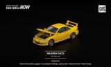  Mô hình xe MUGEN DC2 - YELLOW tỉ lệ 1:64 Poprace PR640377 