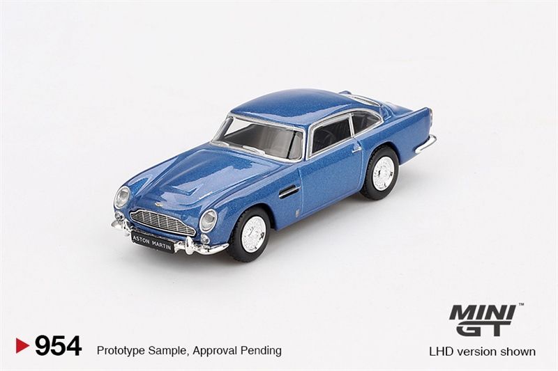  [Hàng Loose] Mô hình xe Aston Martin DB5 Sierra Blue tỉ lệ 1:64 MiniGT MGT00954 