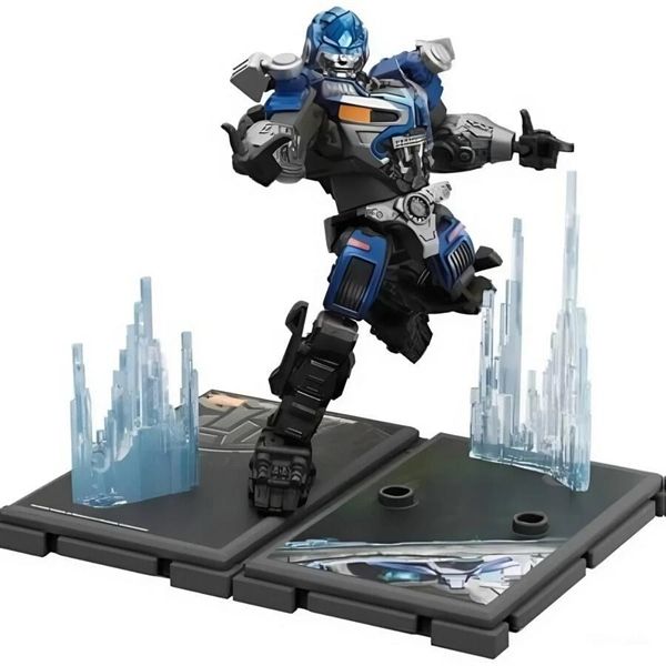  Mô hình lắp ráp có đèn serries Transformers Classic Class(CC) 06 Mirage (Luminous Eyes & Chest) 10cm Blokees 71151 