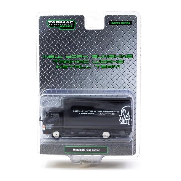  Mô hình xe Mitsubishi Fuso Canter – Box Truck – New York Sunshine tỉ lệ 1:64 Tarmac Works T64T-TL002-NYS 