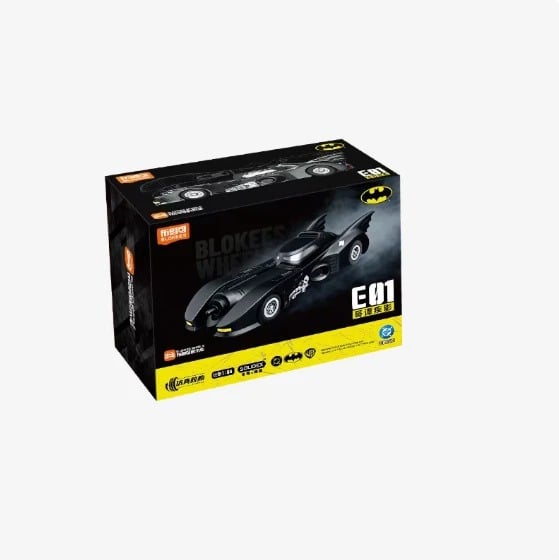  Mô hình BLOKEES Wheels BATMAN E01-Gotham Velocity Blind Box 75680 