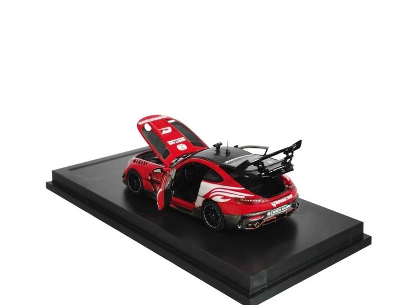  Mô hình xe Mercedes-AMG GT Black Series Full-Open Diecast Model tỉ lệ 1:64 MJ Model OT64660 