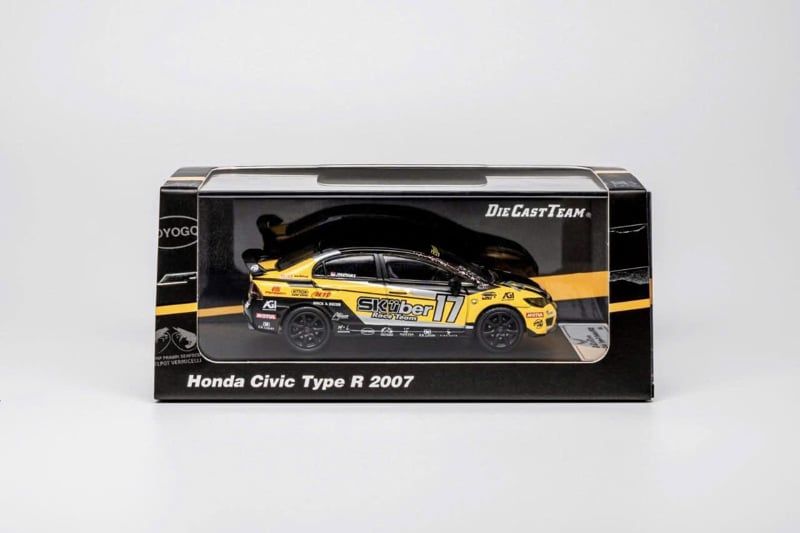  Mô hình xe Honda Civic Type R 2007 Skubar #17 tỉ lệ 1:64 DCT LL-021-333 