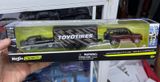  Mô hình xe đầu kéo pickup trailer Toyotires Mercedes Benz G-Class/BMW 3 Series M3 tỉ lệ 1:64 Maisto Design 11404 