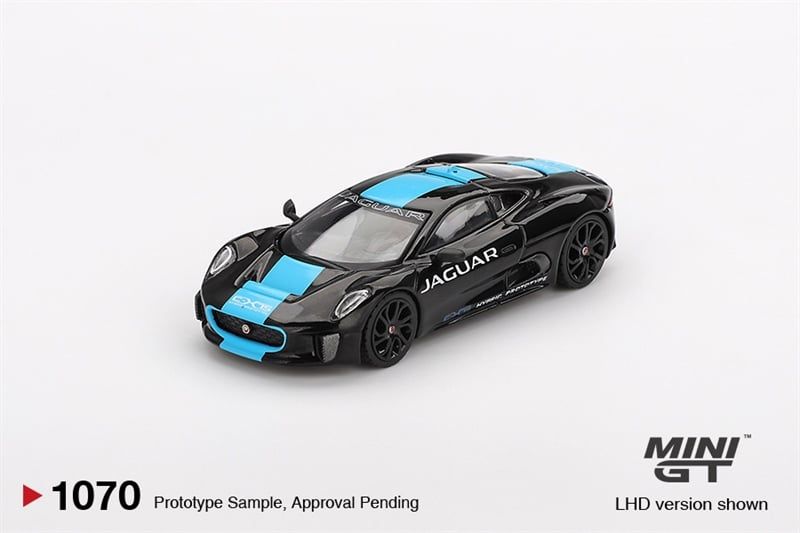  [Hàng Loose] Mô hình xe Jaguar C-X75 Black tỉ lệ 1:64 MiniGT MGT01070 