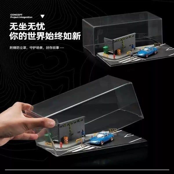  Hộp trưng bày mô phỏng đường hẻm 19.7x10x10 tỉ lệ 1:64 SHOU CANG JIA SCJ82003-A 
