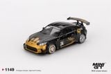  Mô hình xe Toyota GR86 LB★Nation Black / Gold tỉ lệ 1:64 MiniGT MGT01149 